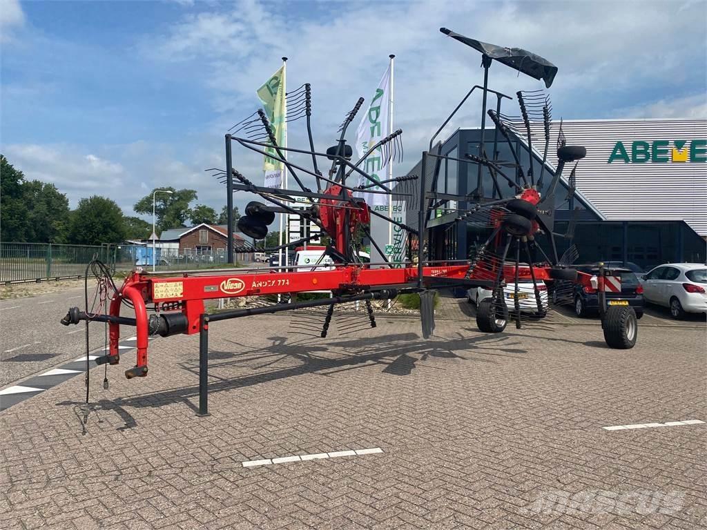 Vicon andex 774 犁耙和摊草机