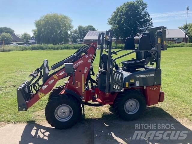 Weidemann 1140 前装载和挖掘机