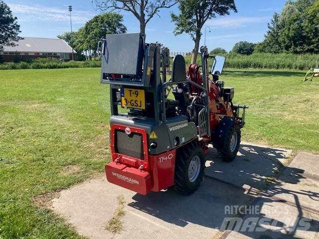 Weidemann 1140 前装载和挖掘机