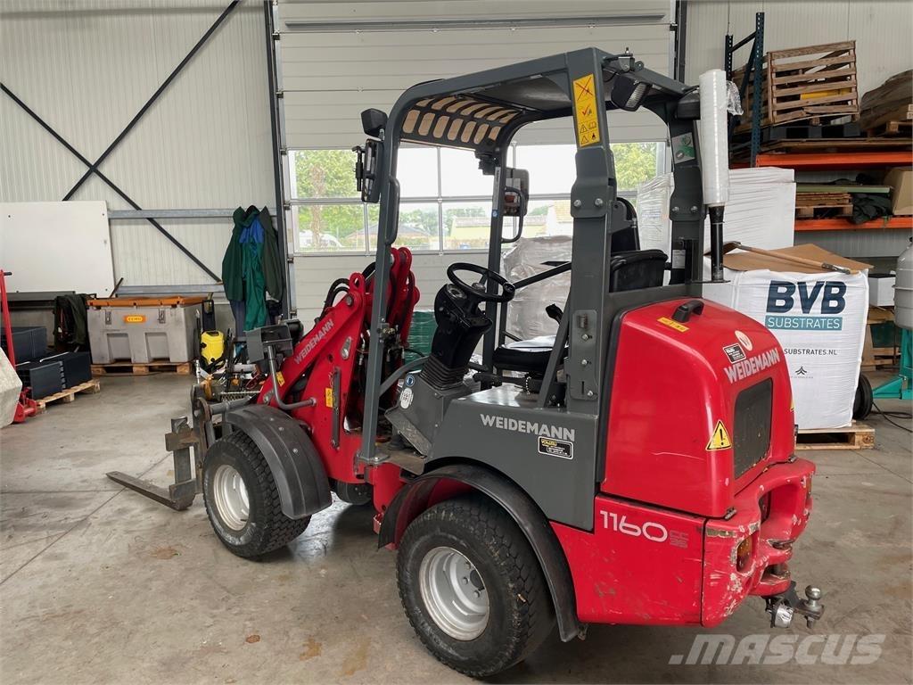 Weidemann 1160cx35 前装载和挖掘机