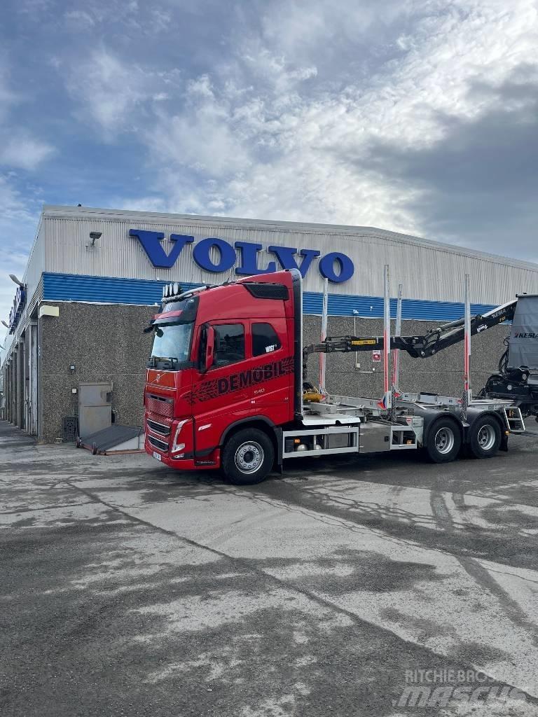 Volvo Timmerbil 木材运输车