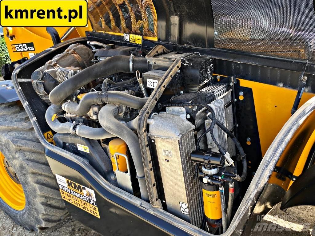 JCB 533-105 伸缩臂叉装车|叉装车
