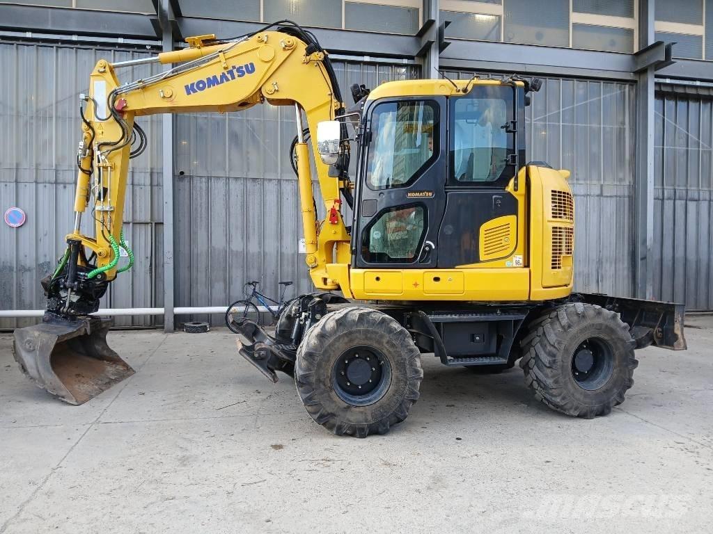 Komatsu PW 98 MR-11 轮式挖掘机