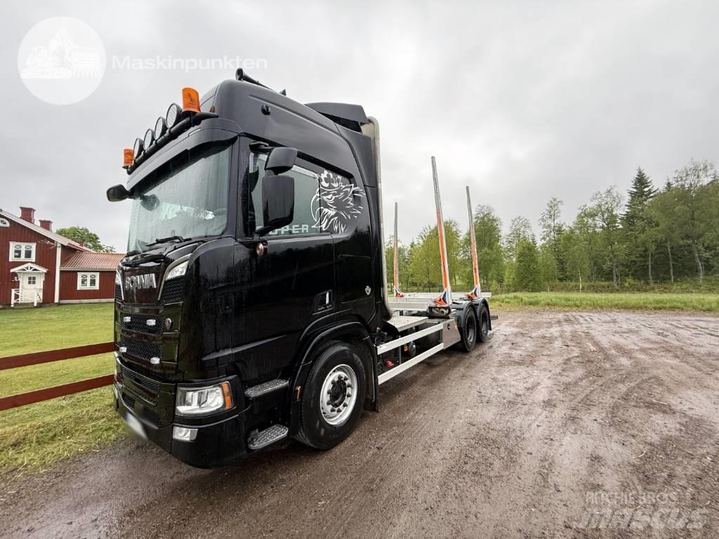 Scania R 580 木材运输车