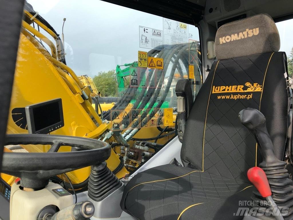 Komatsu PW180-7EO 轮式挖掘机