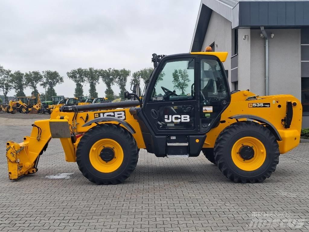 JCB 535-140 Hiviz 伸缩臂叉装车|叉装车