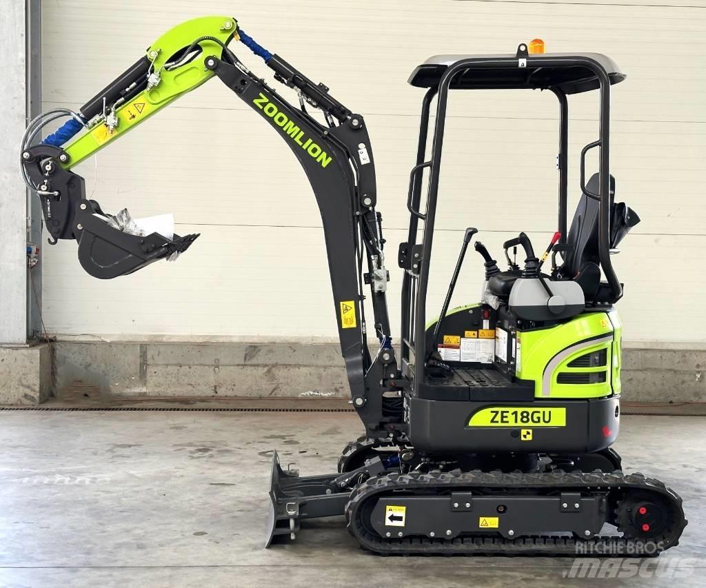 Zoomlion ZE18GU 小型挖掘机