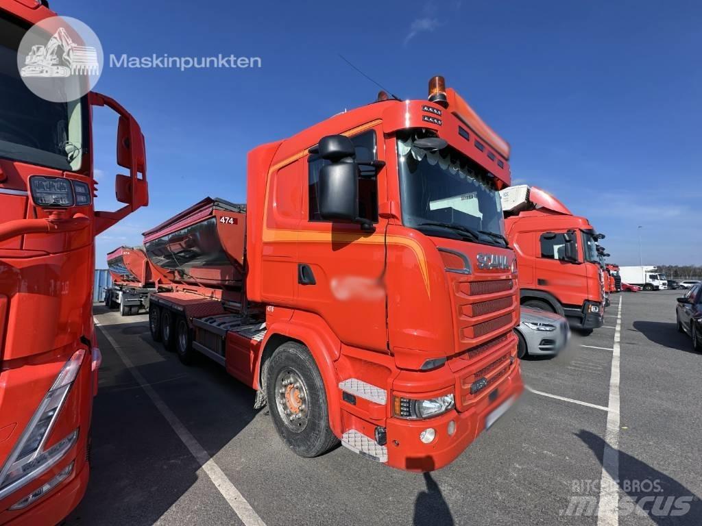 Scania R 520 LB 工程吊钩车
