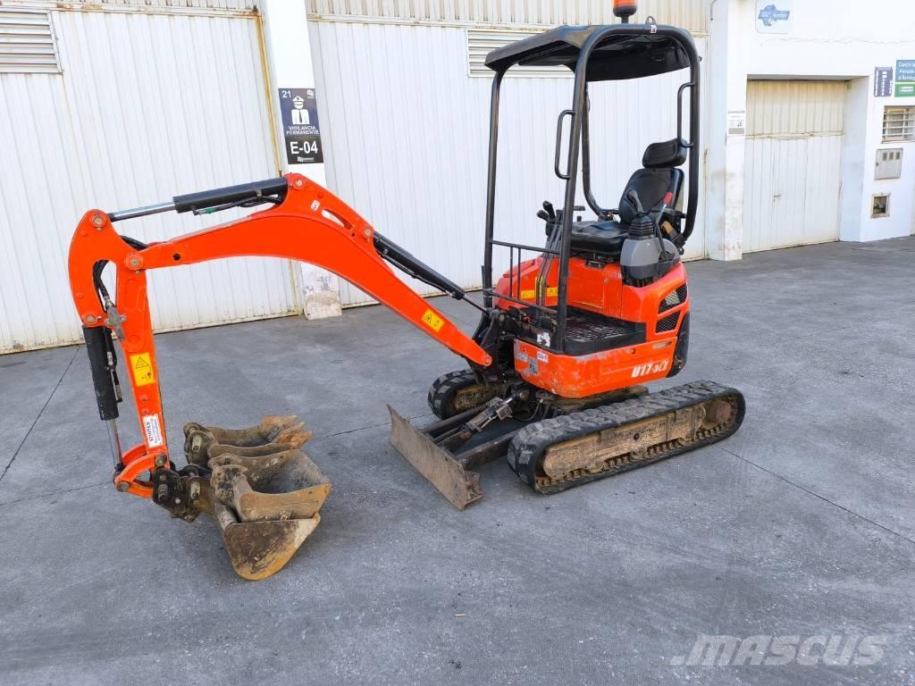 Kubota U 17-3 小型挖掘机