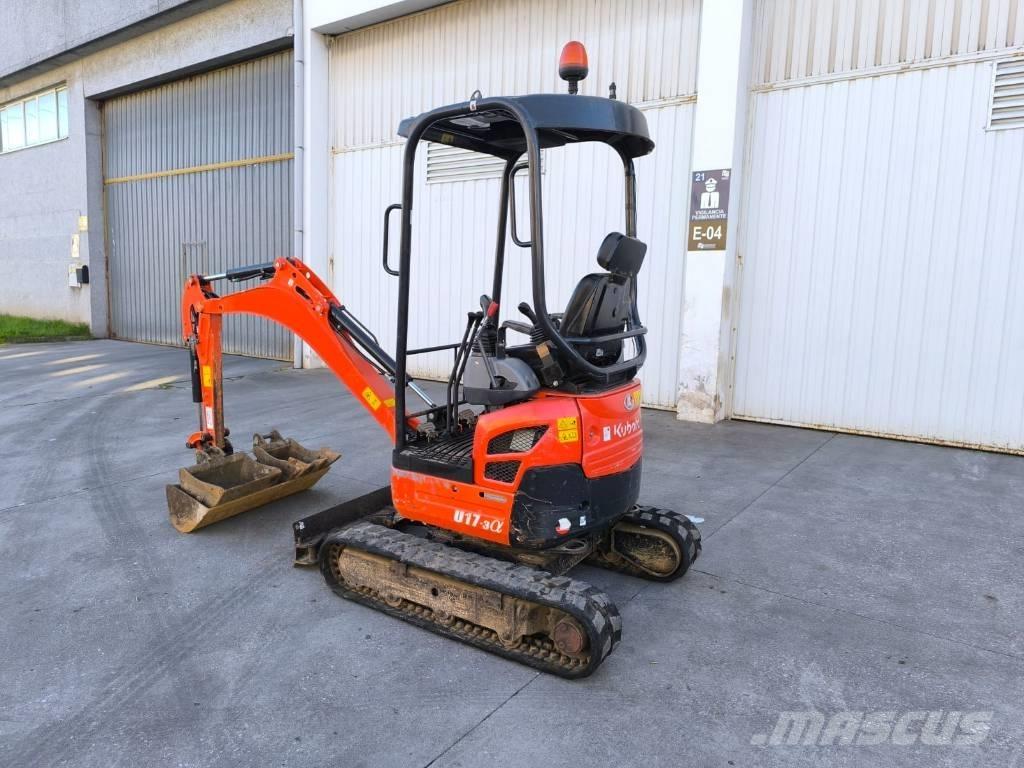 Kubota U 17-3 小型挖掘机