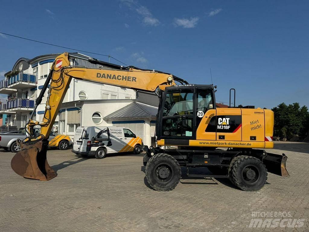 CAT M 318 F 轮式挖掘机