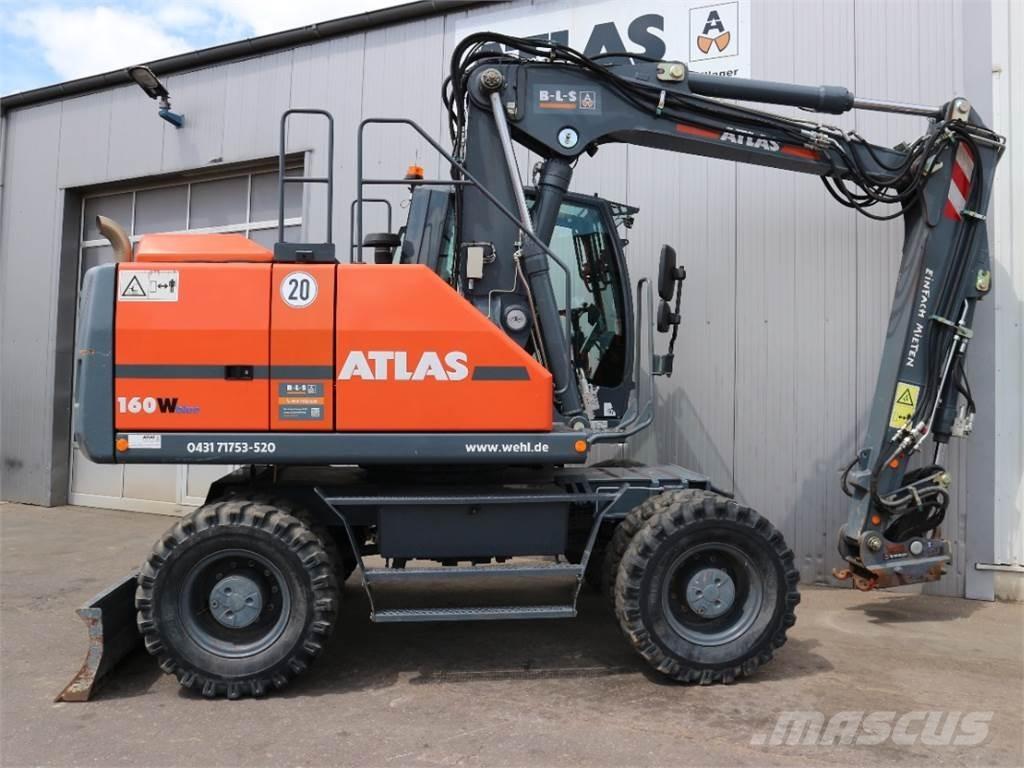 Atlas 160W-BLUE 轮式挖掘机