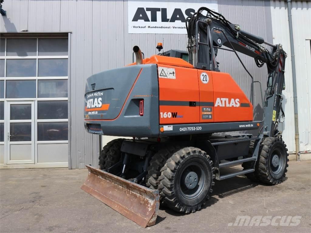 Atlas 160W-BLUE 轮式挖掘机