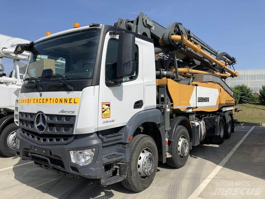 Liebherr THP 42 混凝土输送泵|布料机