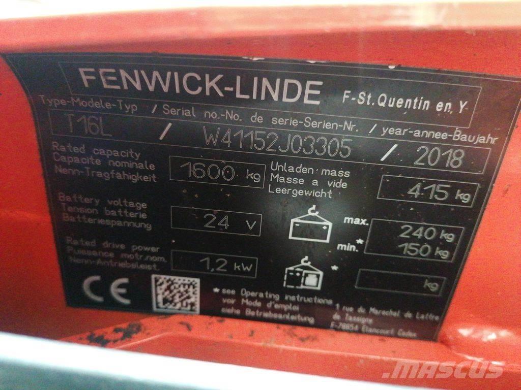 Linde T16L 手摇升降机