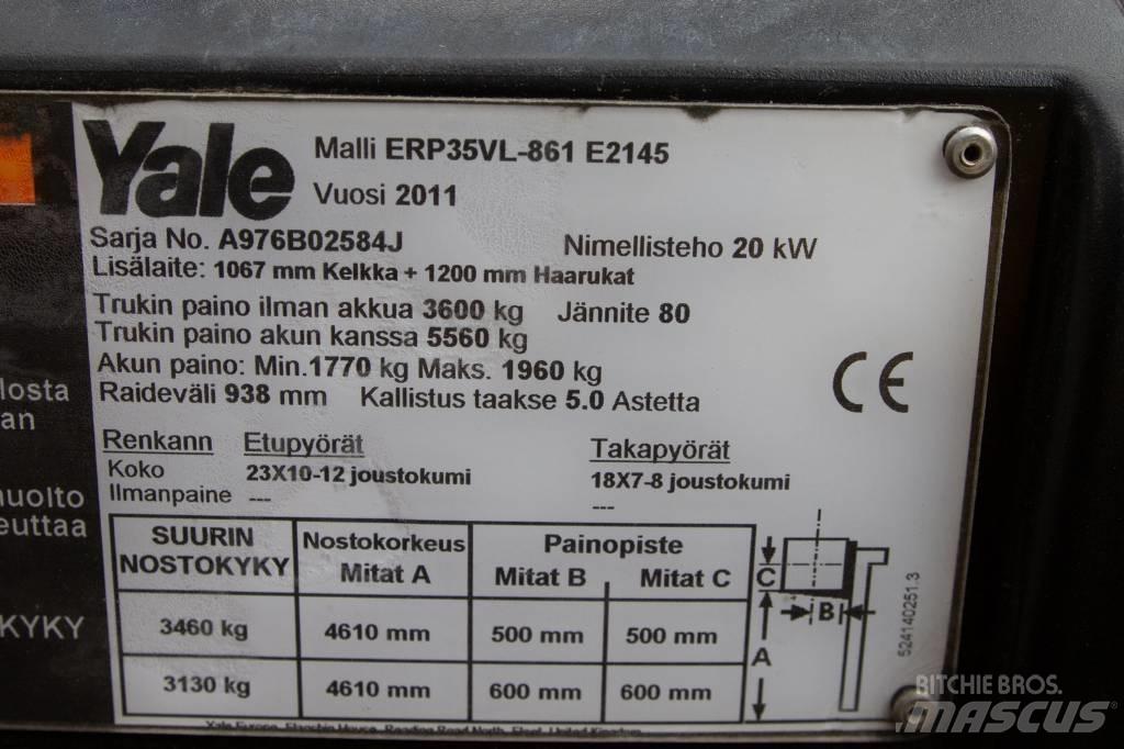 Yale ERP35VL 电动叉车