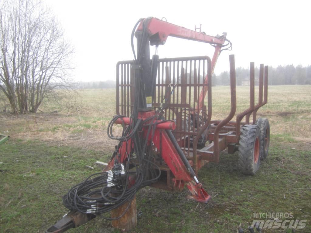Patu 500 + Metsäkärry 林业拖车