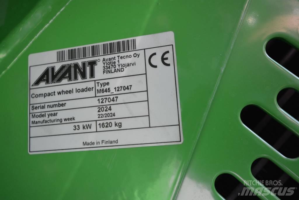 Avant 645 i 小型装载机