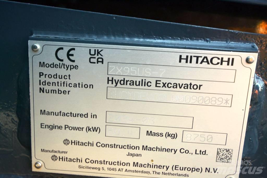 Hitachi ZX 95 US-7 中型挖掘机