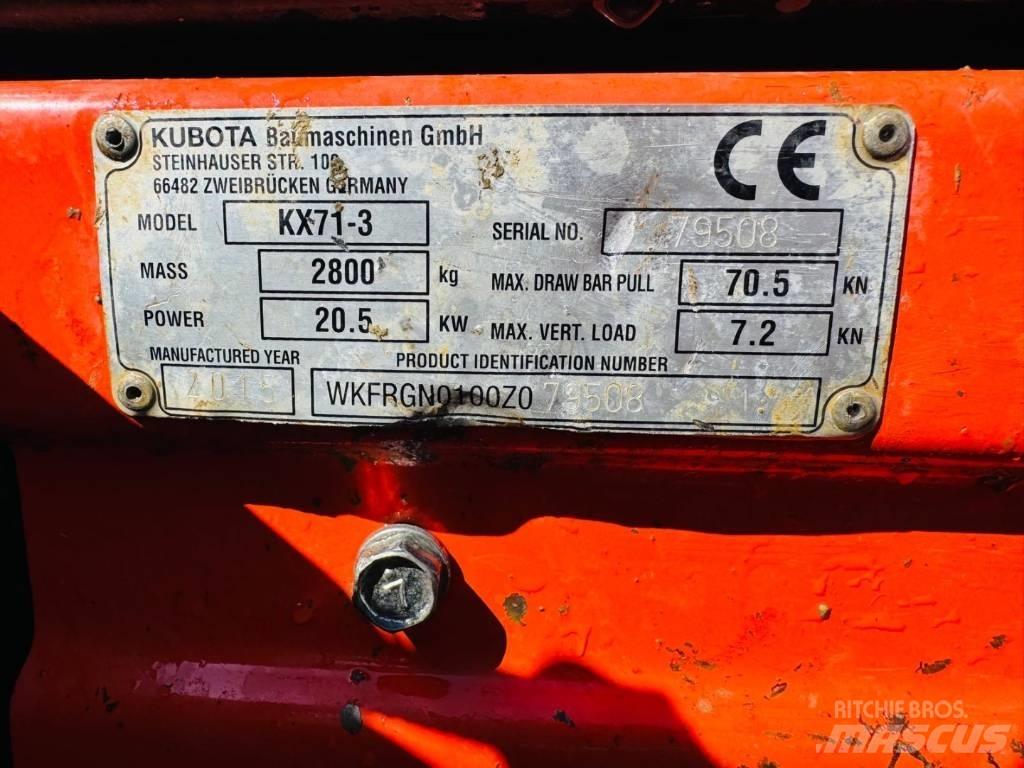 Kubota KX 71-3 小型挖掘机