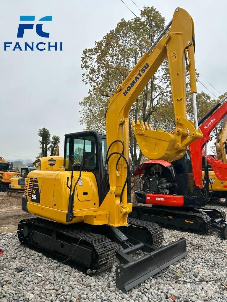 Komatsu pc56 履带挖掘机