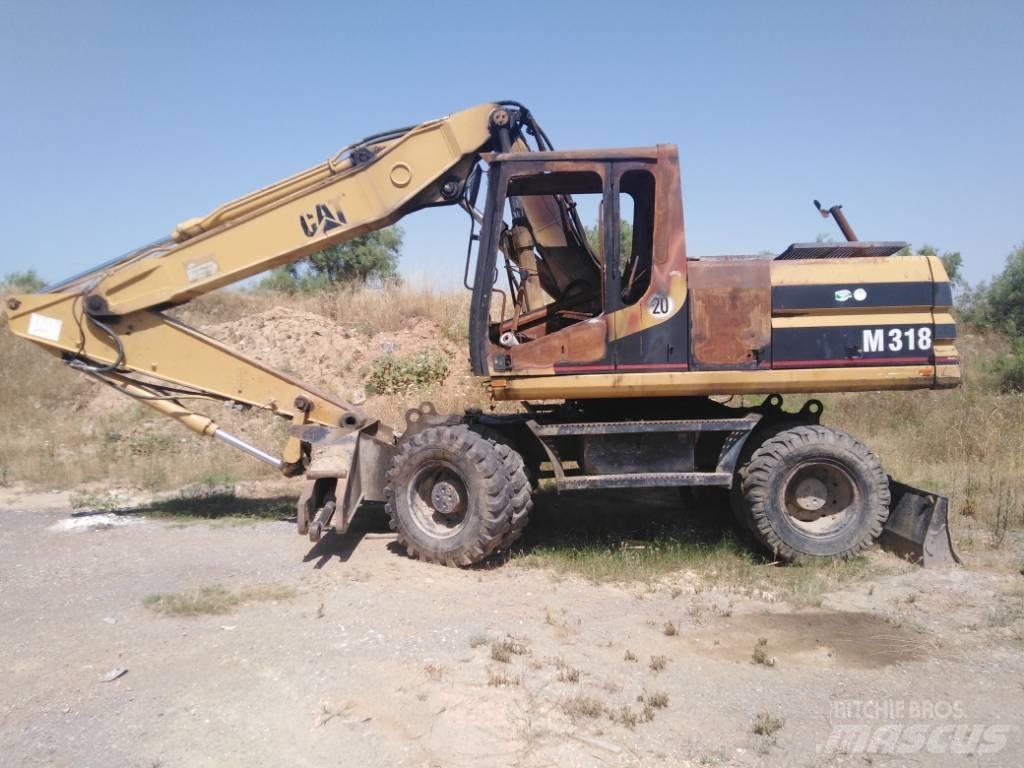 CAT M318 parts M 318 轮式挖掘机