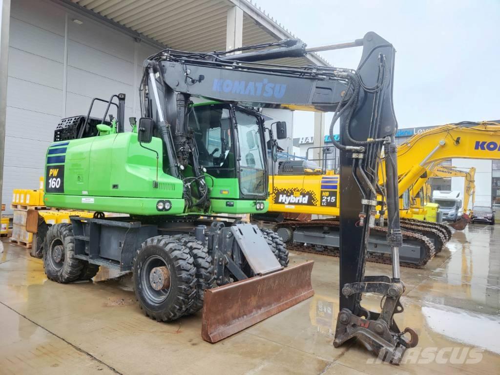 Komatsu PW 160-11 轮式挖掘机