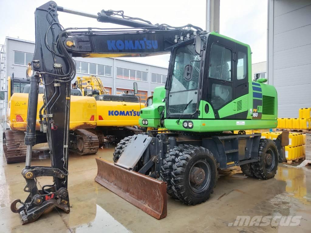 Komatsu PW 160-11 轮式挖掘机