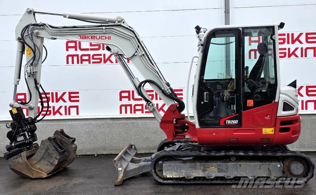 Takeuchi TB 260 小型挖掘机