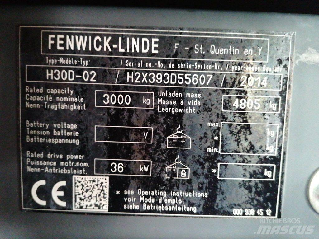 Linde H30D-02 柴油叉车