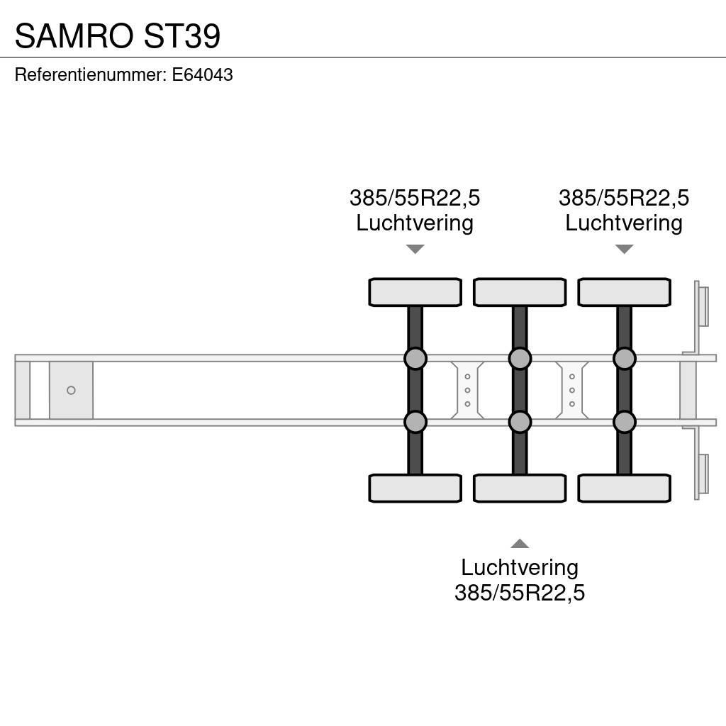 Samro ST39 侧帘半挂车