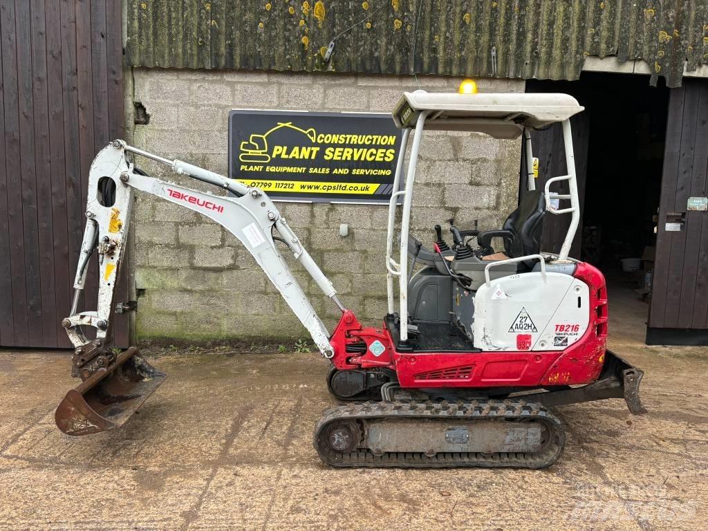 Takeuchi TB 216 小型挖掘机