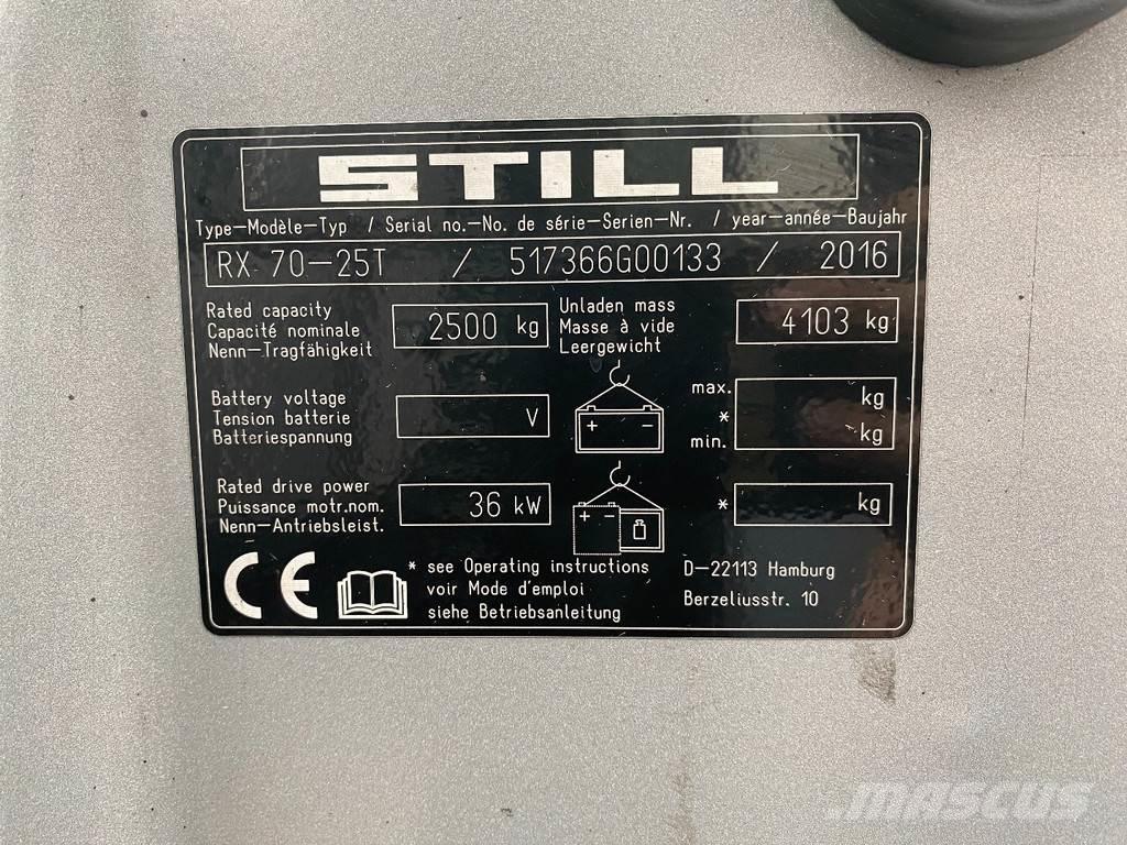 Still RX70-25T 天然气叉车