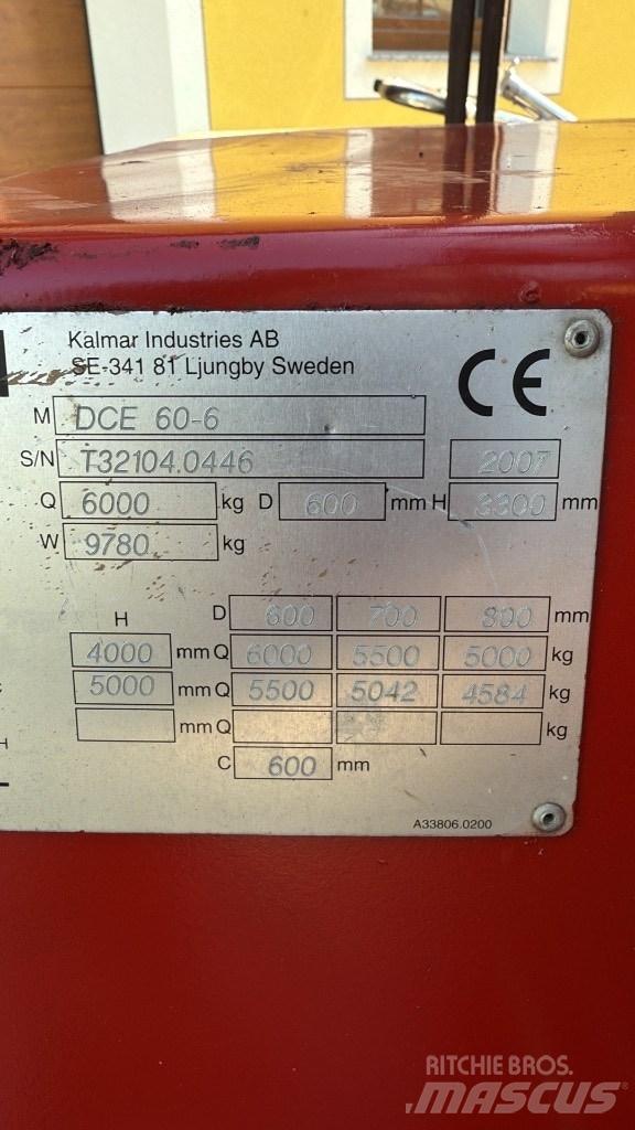 Kalmar DCE 60-6 柴油叉车