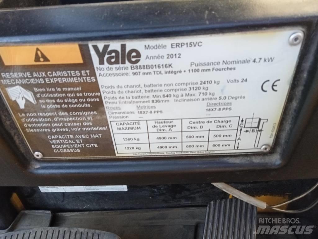 Yale ERP15VC 电动叉车