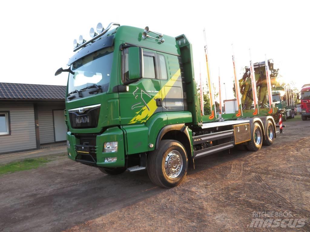 MAN 33.480 木材运输车