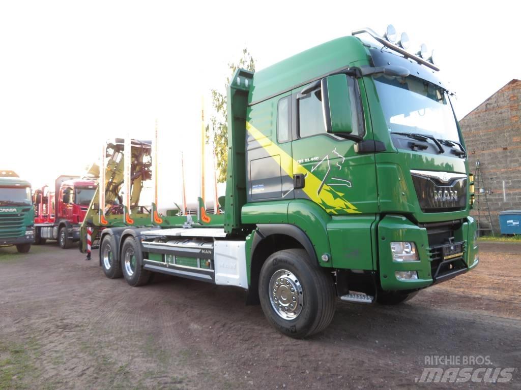 MAN 33.480 木材运输车