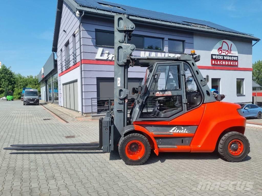Linde H80T-01/900 天然气叉车