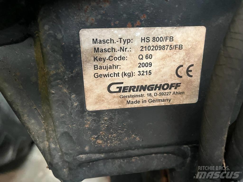 Geringhoff HS 800/FB 联合收割机头