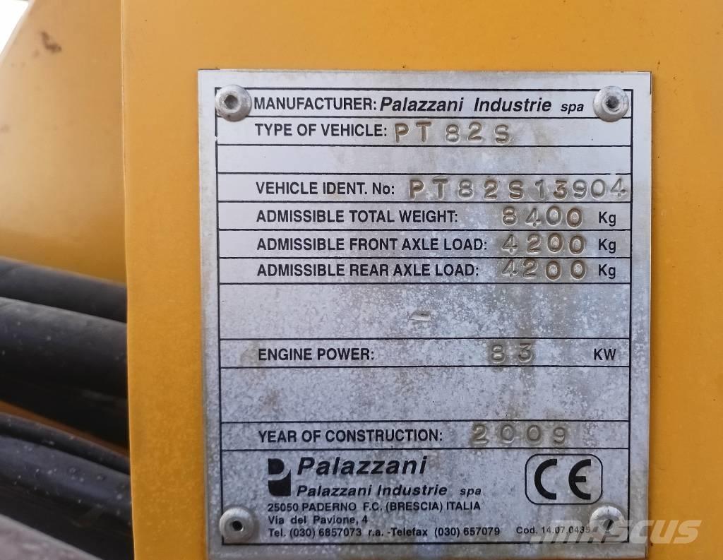 Palazzani PT82 伸缩轮式装载机