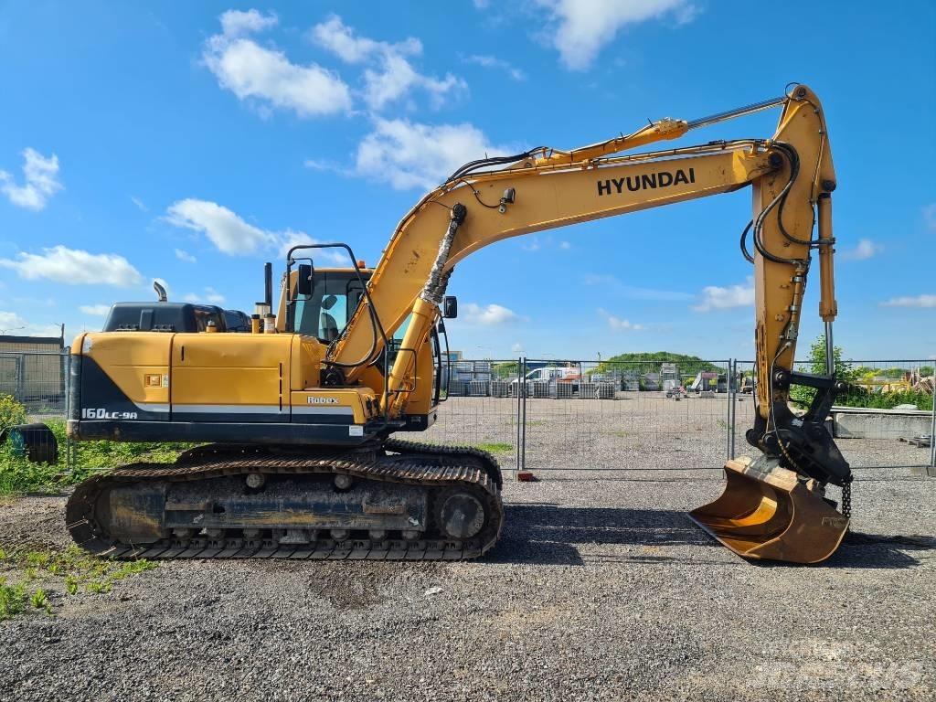 Hyundai R160LC-9A 履带挖掘机
