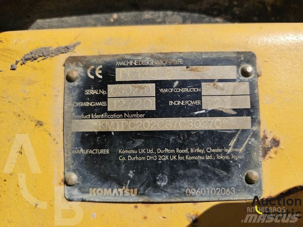 Komatsu PC130-8 履带挖掘机