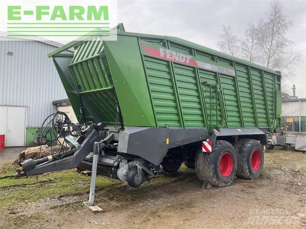 Fendt tigo 75 vr 其他半挂车
