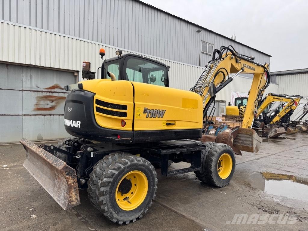Yanmar B110W (40518) 轮式挖掘机