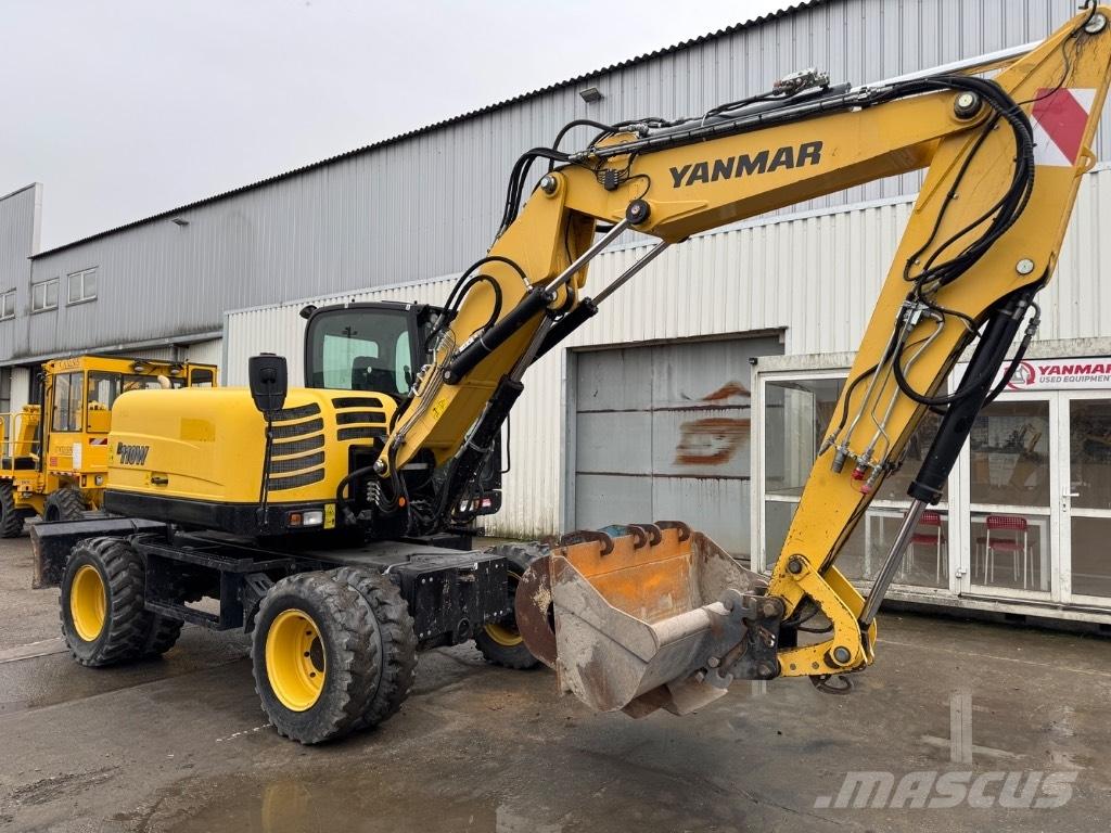 Yanmar B110W (40518) 轮式挖掘机