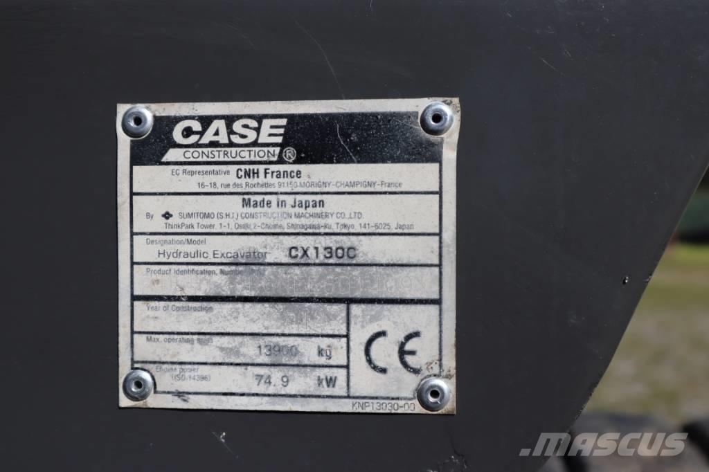 CASE CX130C 履带挖掘机