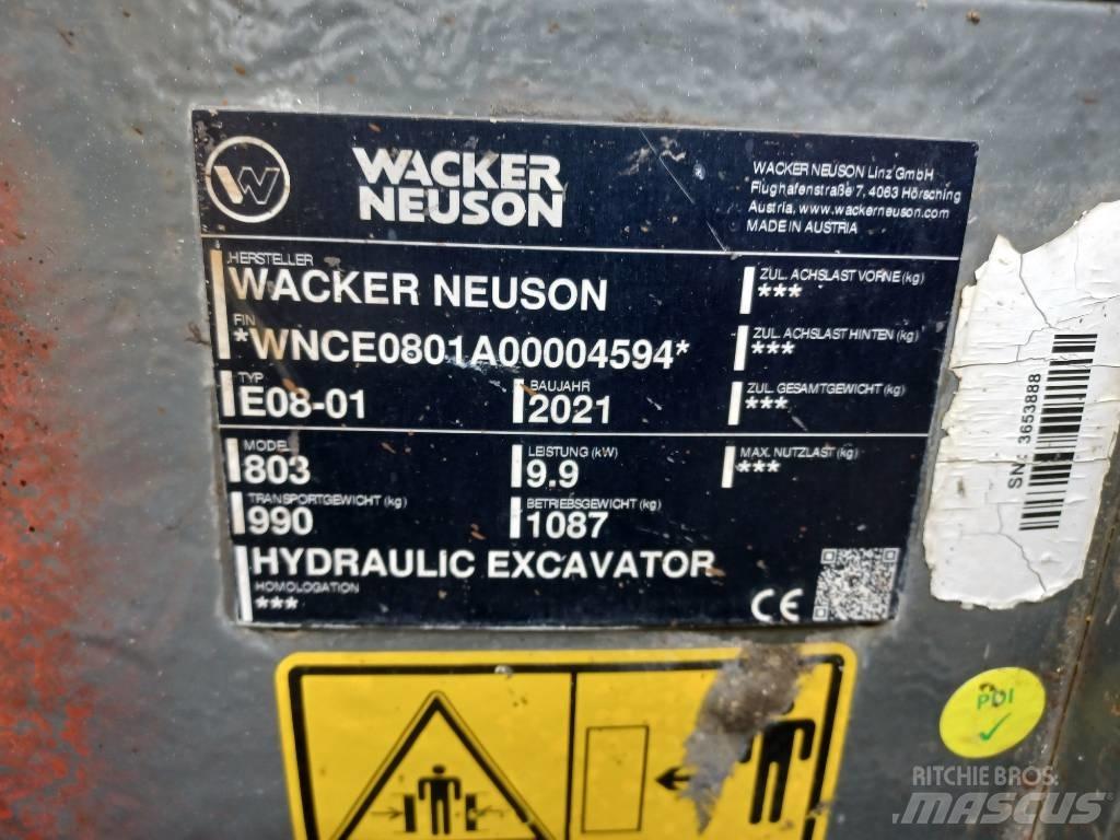 Wacker Neuson 803 履带挖掘机