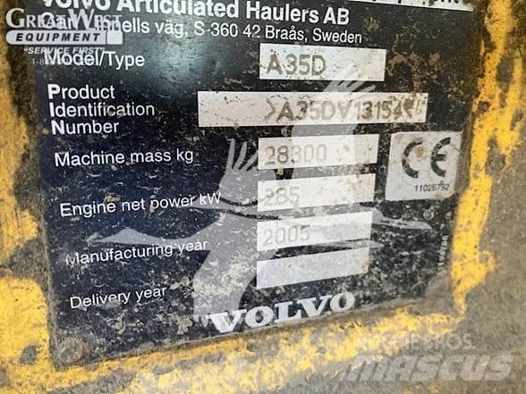 Volvo A35D 铰接式自卸车