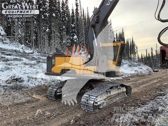 Volvo EC250EL 收割机