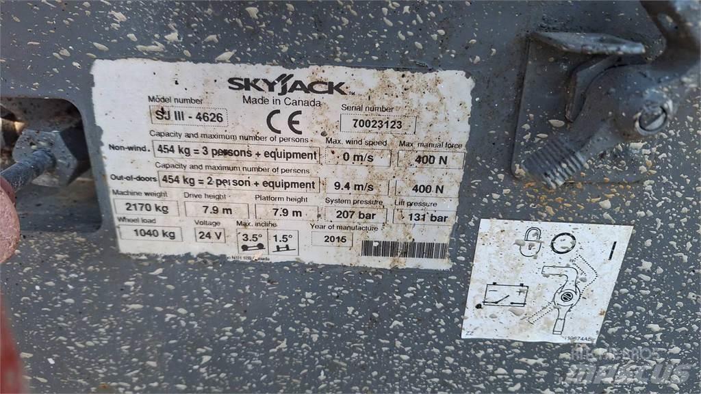 SkyJack SJIII4626 剪叉式升降机